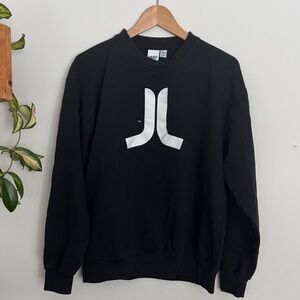 Vintage Iconic Wesc Black Crewneck Sweater with White Logo